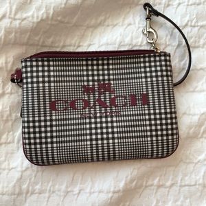 Coach small wristlet